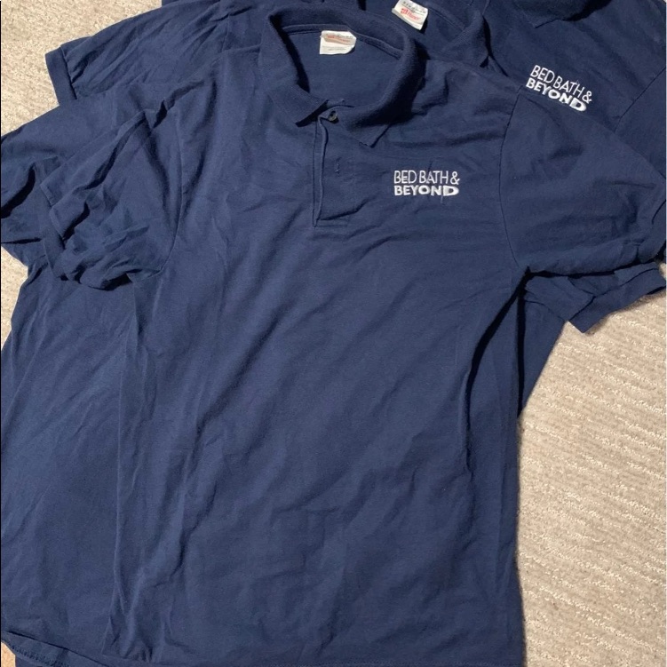 Bed Bath And Beyond Mens Logo Shirts Size Medium